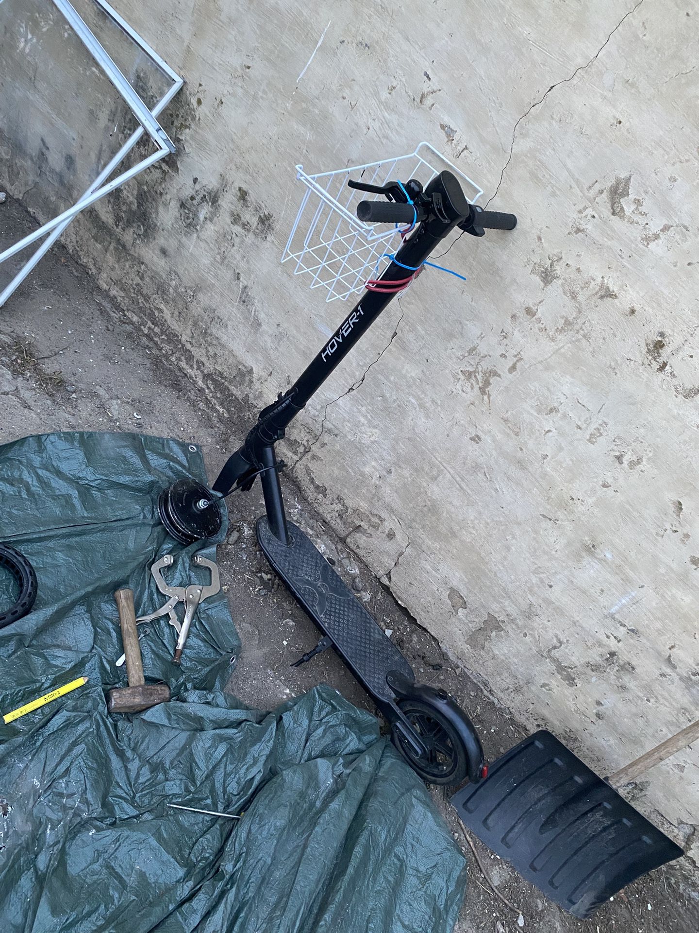 For Parts Or If You Can Get The Front Tire Fixed
