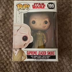 Pop Supreme Leader Snoke Star Wars