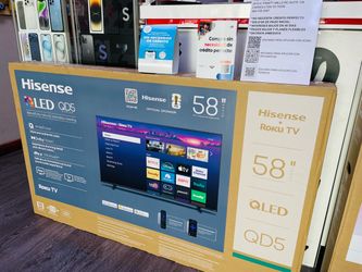 Smart TV’ 58” inch and 65” inch available on finance option with $85 down and take home today
