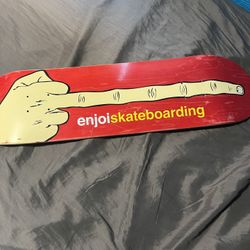 Enjoi Middle Finger Skateboard Deck 