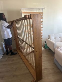 Queen size bed frame