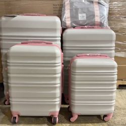 6 Piece Luggage Set 