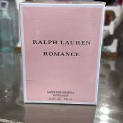 RALPH LAUREN ROMANCE . EAU DE PEFUME SPRAY 3.4FL .Oz