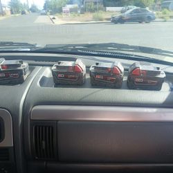 5.0 Miluakee Batteries