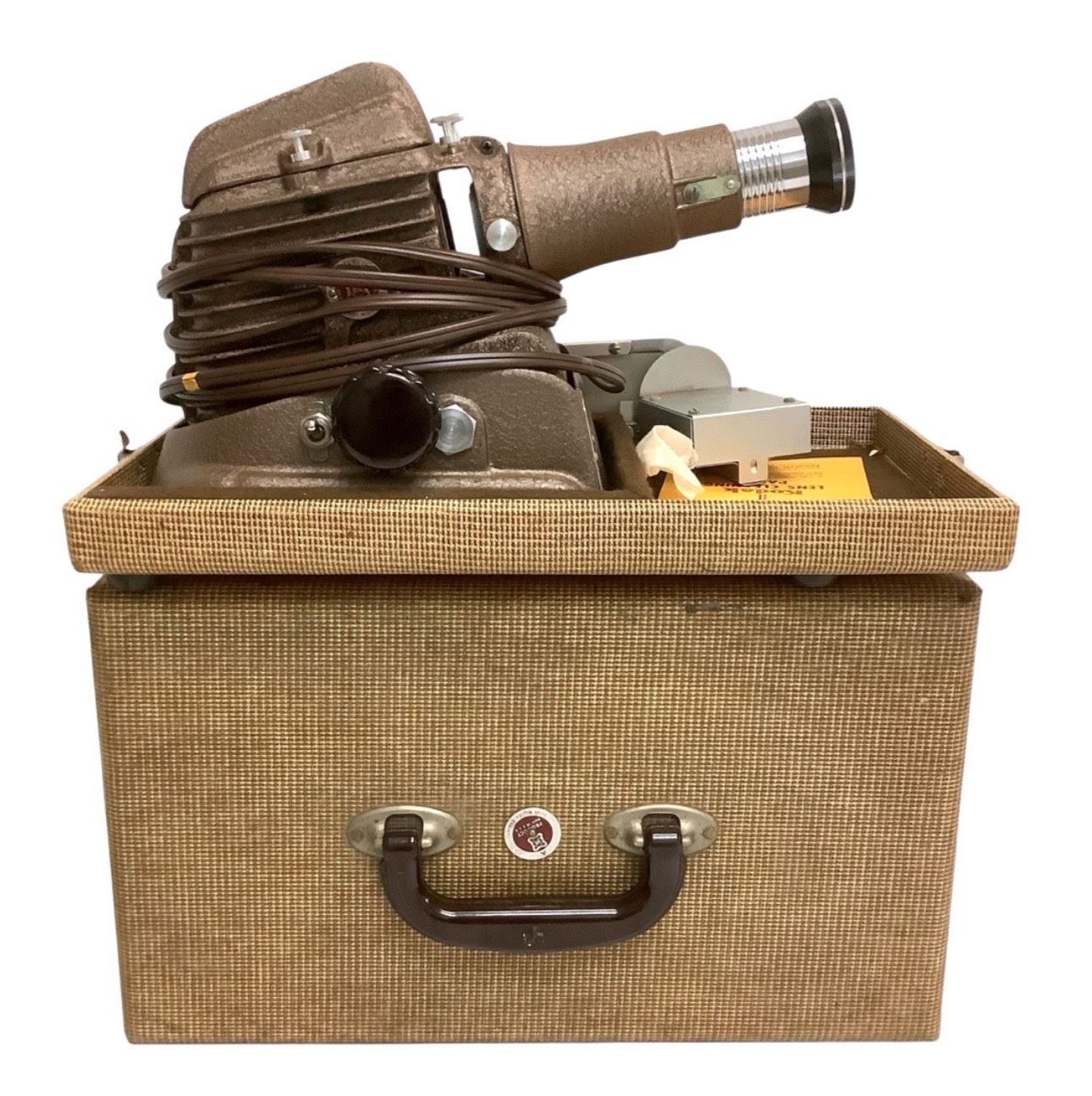 Vintage Golde Manumatic Slide Projector No. 300-P-1042 Blower Cooled - Tested 