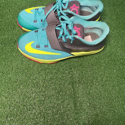 Nike KD 7 Low Carnival Slightly Worn In Good Condition No Box. 
