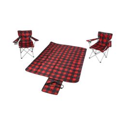 Chairs And Blanket