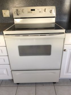 Whirlpool oven and stove