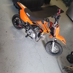 Brand New Registered Ssr 70 Dirt bike