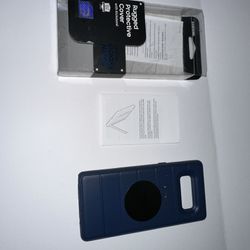 Samsung Rugged Military Grade Protective Kickstand Cover Galaxy Note 8 Blue