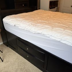 Mattress and bed $250