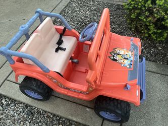 12v Bluey Jeep Power Wheels