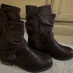 Women’s Lane Bryant Boots Brown Size 8W NWT New 