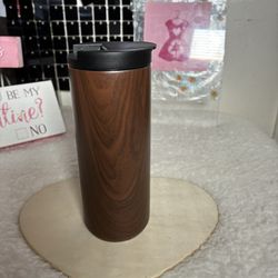 Wooden Like Flask