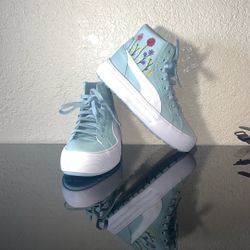 Puma Kaia 2.0 Mid Floral Platform High Top Sneakers SIZE 8W