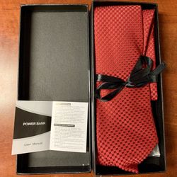 Warm and Heated Tie … Red /Medium Size 