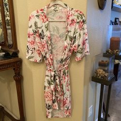 SHOW ME YOUR MUMU Women Floral Kimono Robe One Size 