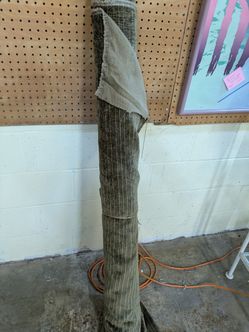 Roll Of Green Fabric