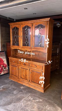 VINTAGE HUTCH CABINET