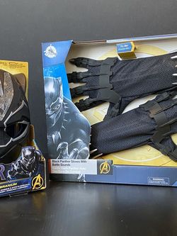 Marvel Black Panther Mask + Glove