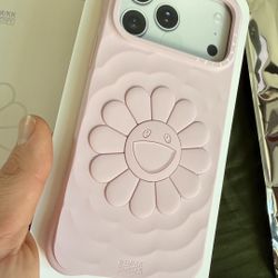 Pink Casetify Murakami iPhone 17  Pro max Flower Case