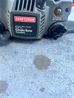 Craftsman 36cc 16” Chainsaw