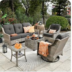 Patio furniture set outdoor new in the box