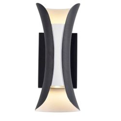 (Brand New)
(Set of 2 pieces) 2-Light black and white LED Outdoor Wall Sconce /A10-EX-4705