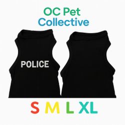 👮‍♂️🚓 Police Pet Vest.