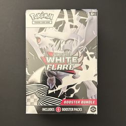 White Flare Booster Bundle Pokemon 