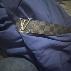 Black Louis Vuitton Belt 