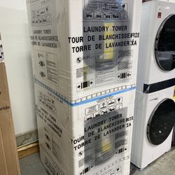 Electrolux  ELTE7300AW  27” Laundry Tower - Only 1 Left