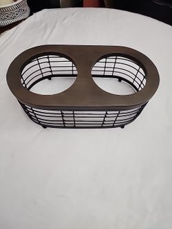 Elevated Bowl/Pet Feeder Raised Food/Water Stand 9.50"×17.75"×6