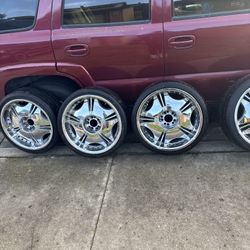 20 Inch F5 Universal Rims (5 Lug)