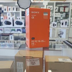 Sony FE PZ 16-35mm F4 G 