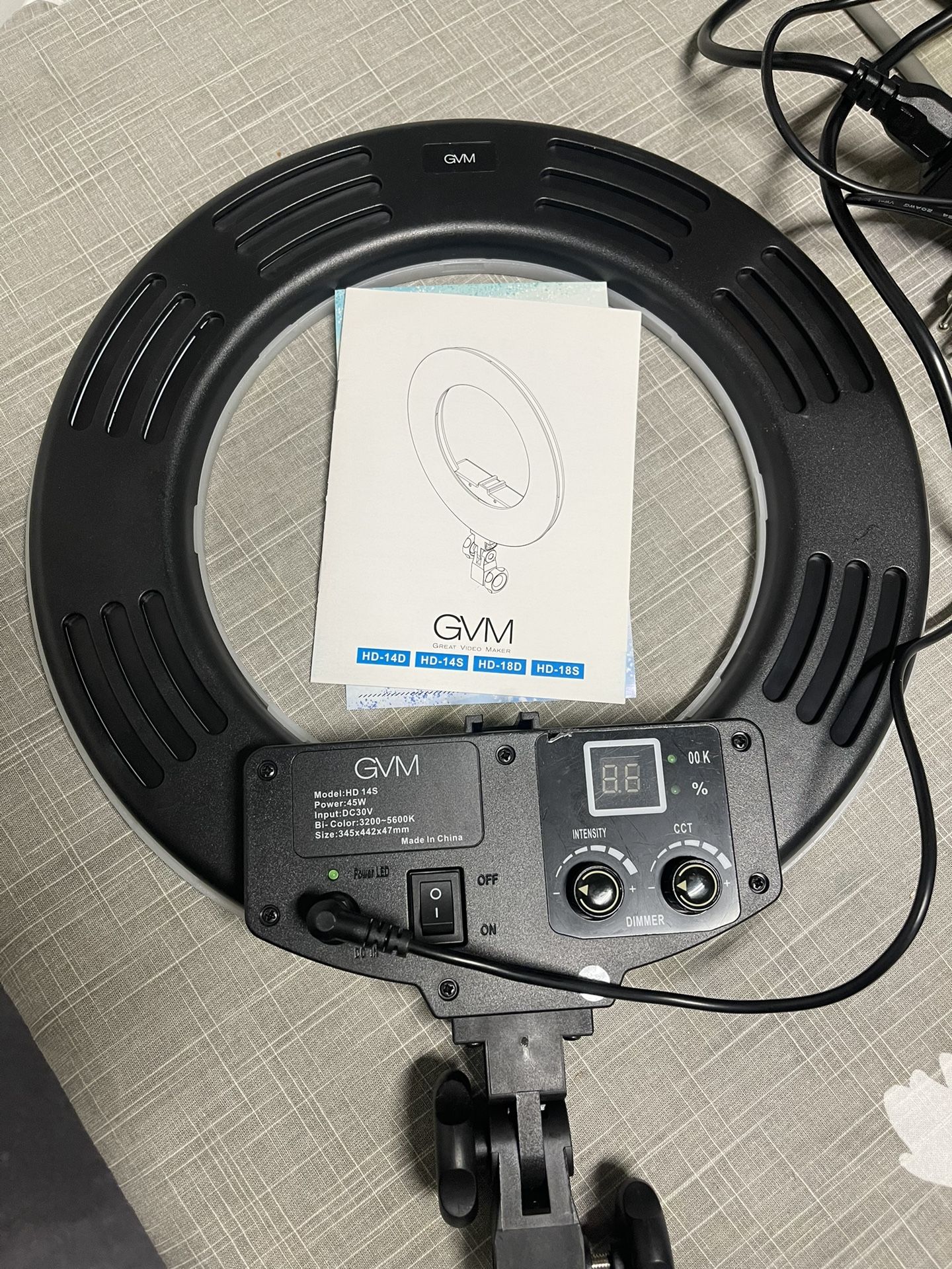 GVM HD14S and 3 Tripods