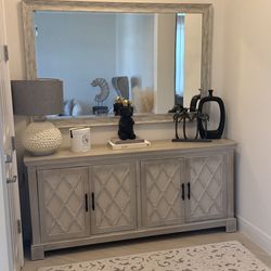 Consile table + mirror