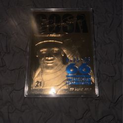 1998 Bleachers/Score Board 23 kt Gold