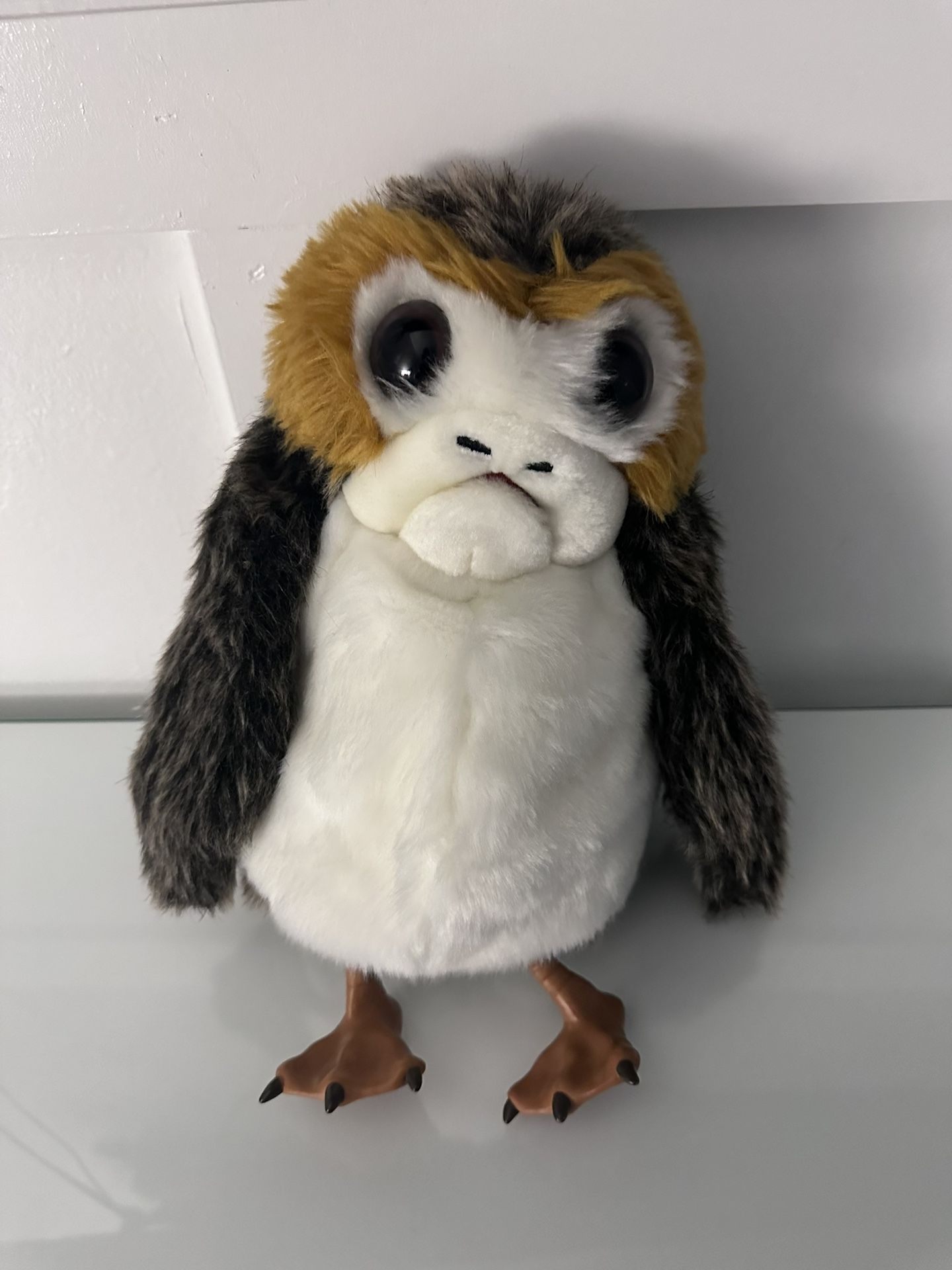 Disney World Star Wars Galaxy Edge Porg Puppet Talking Plush