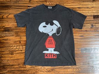 KITH for Peanuts Snoopy “Joe Cool” Vintage T- Shirt Black Size Large 🔥SOLD OUT🔥