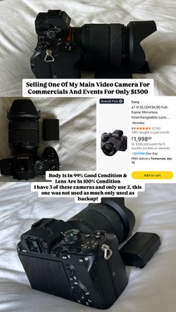 Sony A7iii + Kit Lens 28-70mm