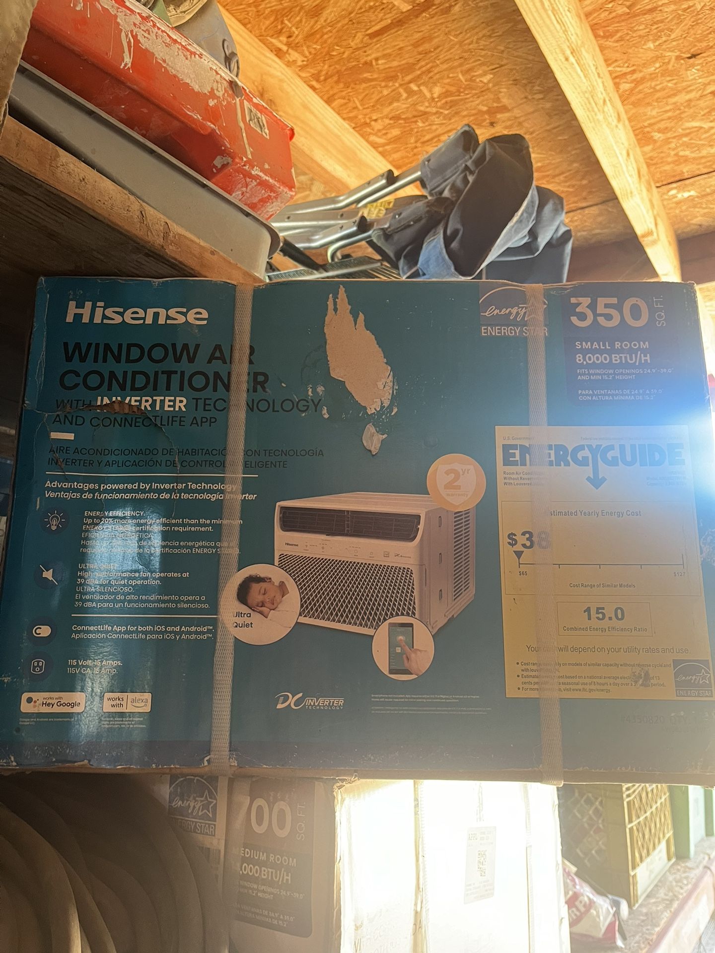 Hisense 350ft 8,000 btu Air Conditioner