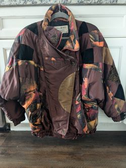 Vintage Retro Jacket Mulberry Street Medium 