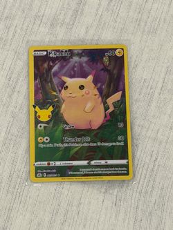 Pikachu 25th anniversary