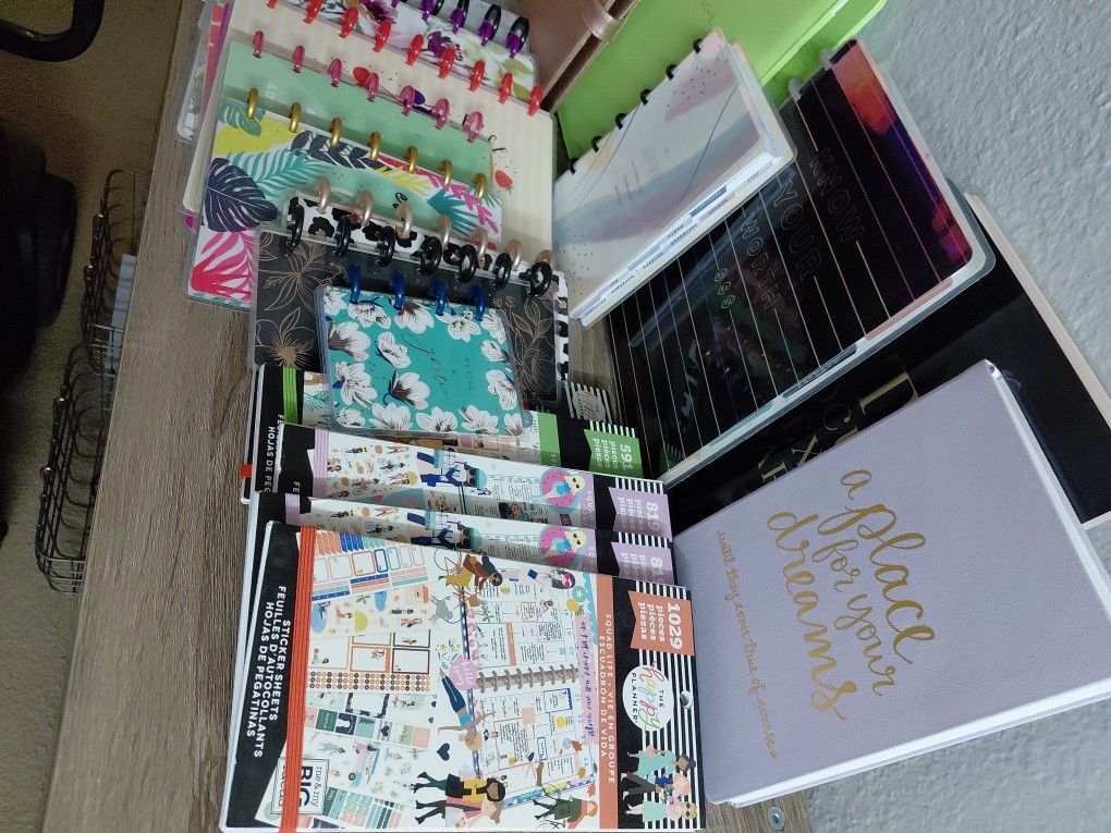 Happy Planner Books, Stickers, Accessories