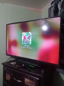 48inch Vizio smart TV with remote