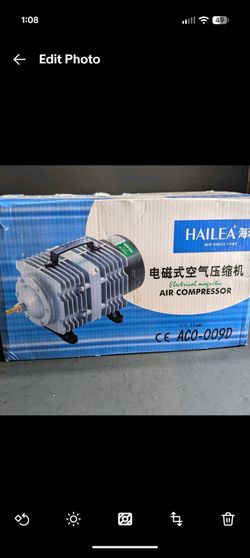 New Hailea ACO-009D Electromagnetic Air Compressor