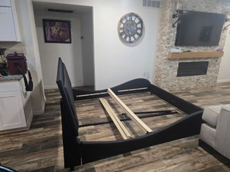 King bed frame