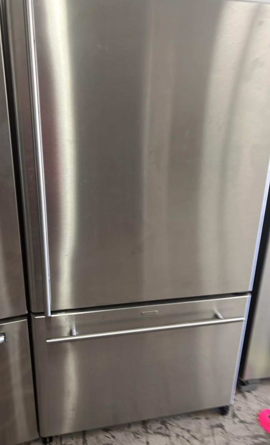 Brand Name Bottom Freezer Refrigerator Stainless Steel