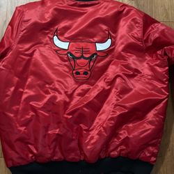 Chicago Bull coat for men’s size 3X large